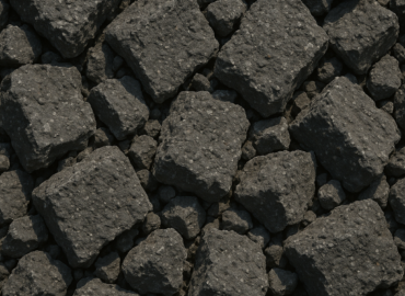 Asphalt Rubble in Deming, New Mexico