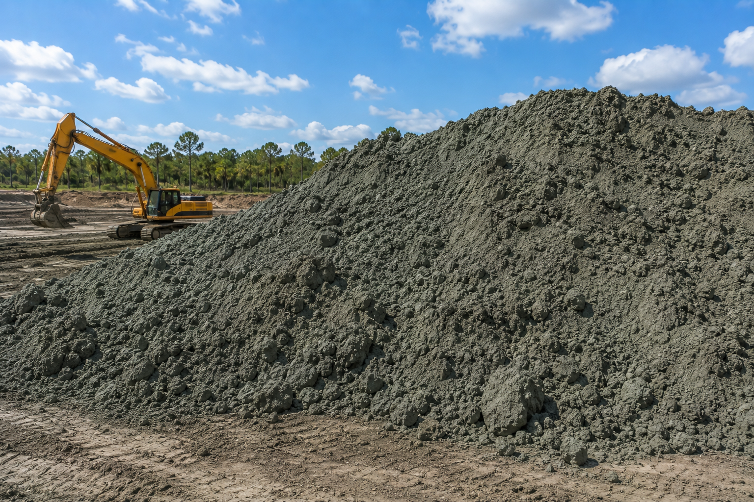gumbo clay Florida Lecanto sand mine Citrus County near Tampa