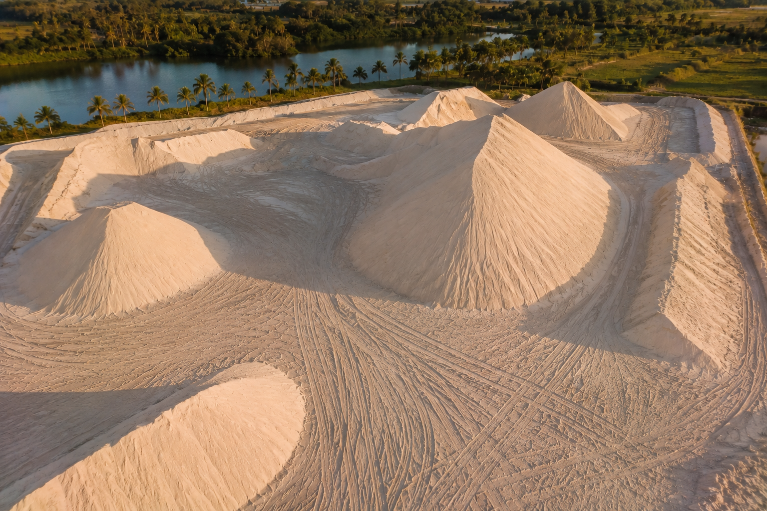 septic sand Florida Lecanto sand mine Citrus County near Tampa
